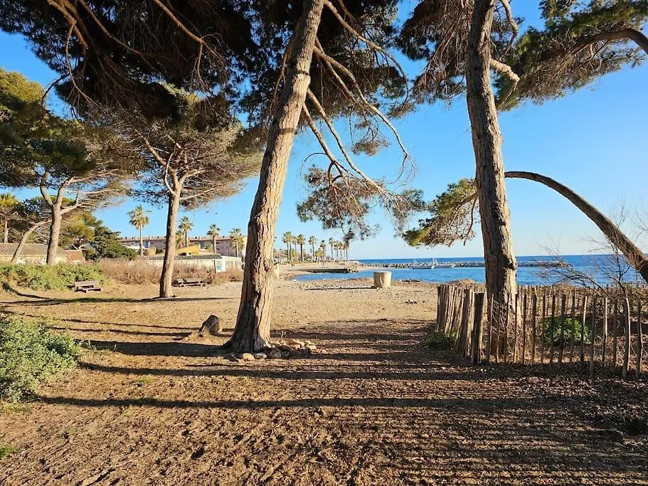 Appartement Petit Paradis Classe 3 Etoiles A 200M De La Plage! Terrasse-Wifi-Parking-Clim à Saint-Mandrier-sur-Mer